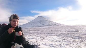 Baksidan av "Världens högsta berg" - Källa 1700-talets svensk